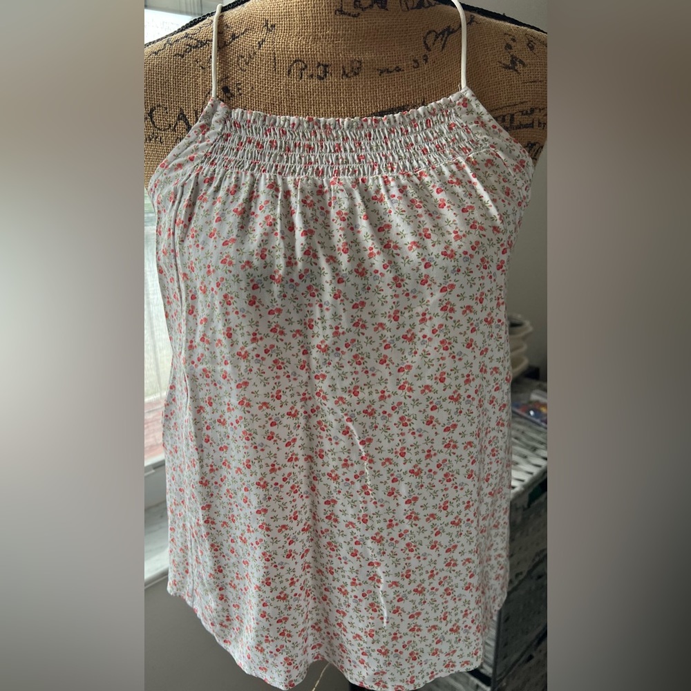 Floral Woven Woman’s Tank
